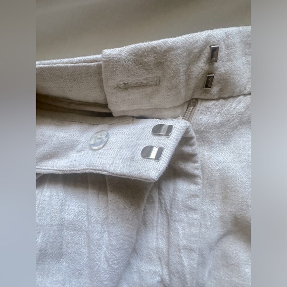 Abercrombie Curve Love A&F Sloane Tailored Linen-Blend Pant - like NEW! - Picture 6 of 6